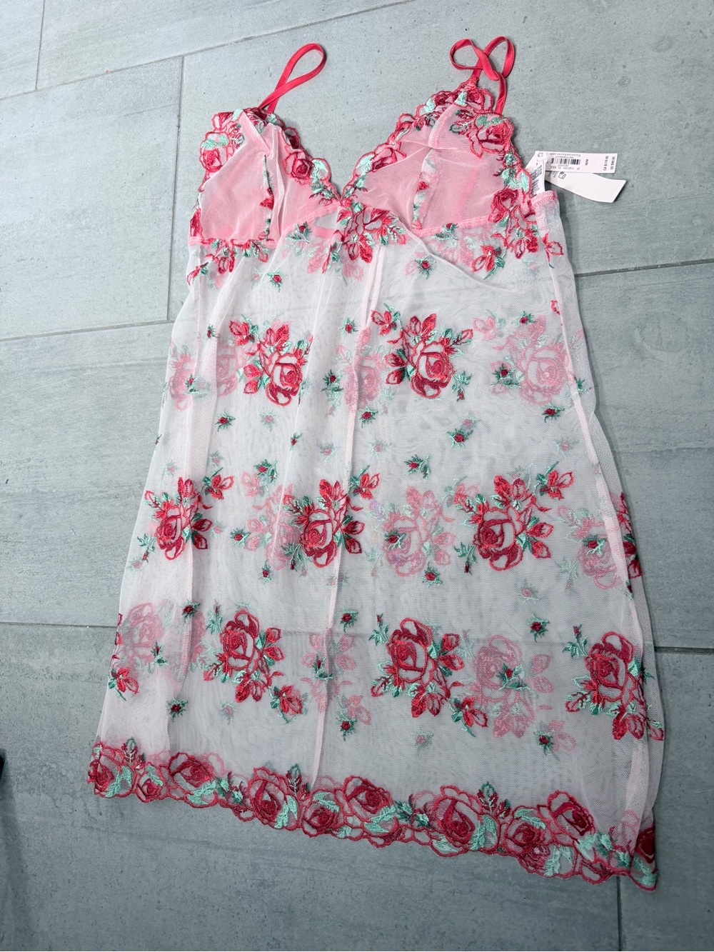 NWT Victoria Secret flower Nightie size M